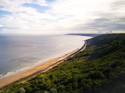 La table d'orientation de Houlgate