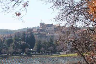 Randonnée dans la campagne autour de Peynier