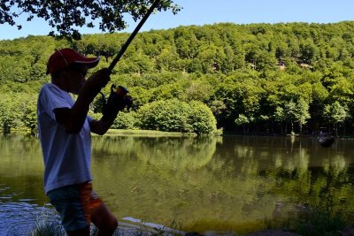 Pêche au lac des Picades à Brameloup