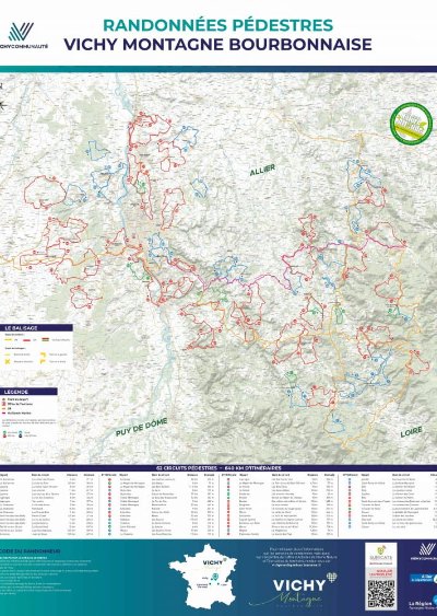 Busset, au départ du château - PR n°38