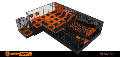 Dinan Jump, trampoline park