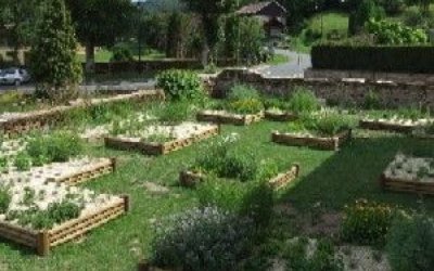 Village de Saint-Quirin - le jardin de curé