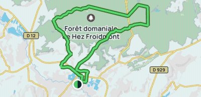 Le sentier forestier de Froidmont