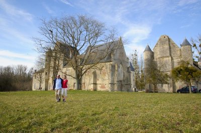 Les Abbayes à V.T.T.