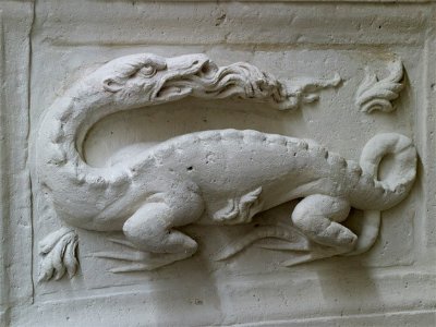 Le mur du parc à V.T.T.