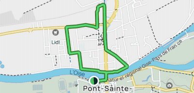 Parcours historique Pont Sainte Maxence (Rive droite)
