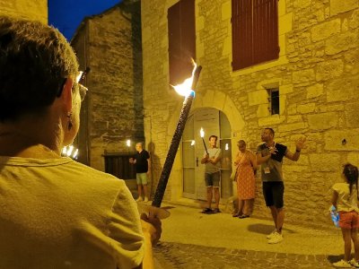 Soirée contes à Villeneuve-d'Aveyron avec Michel Galaret