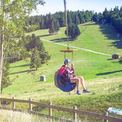 Parc aventure au Ballon d'Alsace