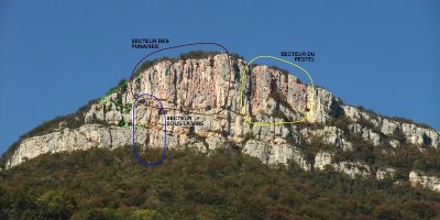 Site d’escalade Rochebrune, le Grand Ratz