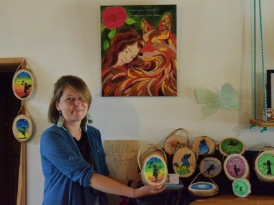 Pinceaux et petits mots