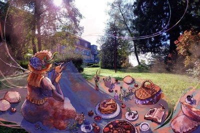 Parcours sonore et réalité augmentée : De fil en aiguille.