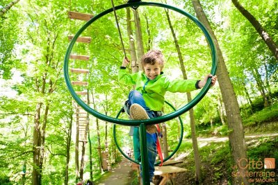 Accrobranche de la Cité souterraine de Naours