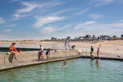 Plage de la Bergerie à Pirou