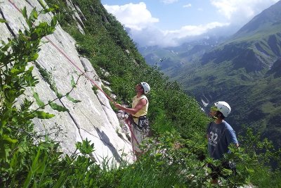 Voie d'escalade : La Falaise de Séloge