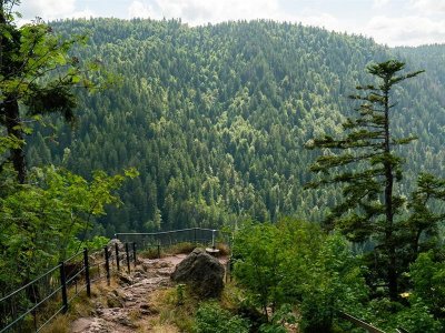 Le point de vue de la roche du diable