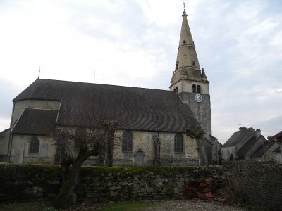 Eglise Saint Aignan de Ruffey sur Seille
