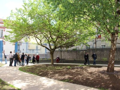 Jardin de la Banque de France