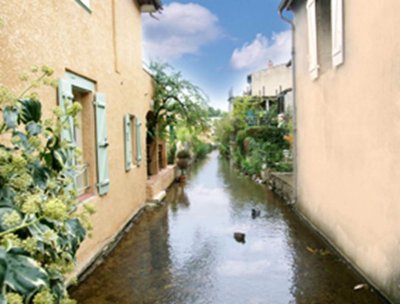 Les canaux de Pamiers - Au Fil de L'eau