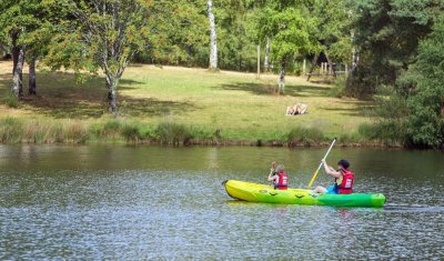 Stand up paddle plan d'eau de Miel