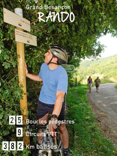 Sentiers aménagés sur le Grand Besançon