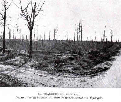 Tranchée de Calonne