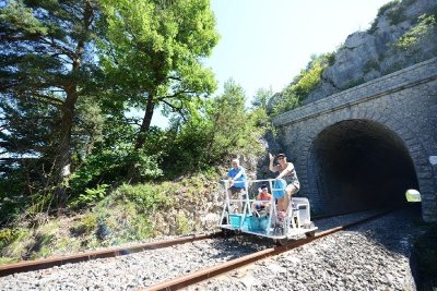 Vélorail et Train Touristique du Larzac