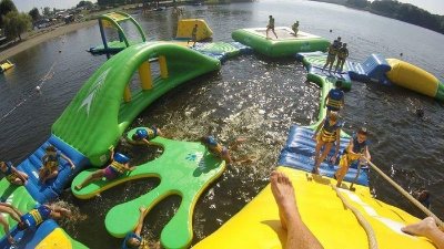 Parcours aquatique Mitt'parc