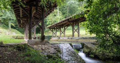 Village de Journans et source de la Reyssouze