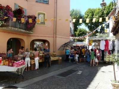 Village provençal de Villeneuve-Loubet