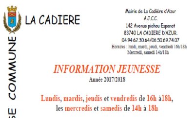 Accueil Jeunesse de la Commune de La Cadière