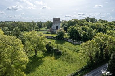 Site fortifié et tour de l'Abbaye de Watten