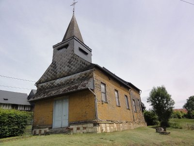 Eglise en torchis de Rouvroy-sur-Serre