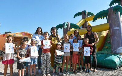 Club de plage à Caroual - Pirates de Bretagne
