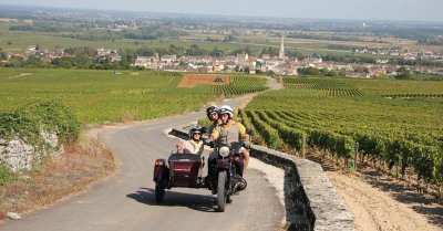 EXCURSIONS EN SIDE-CAR DANS LE VIGNOBLE - ESCAPADE DANS LES CLIMATS DE BOURGOGNE - 1H