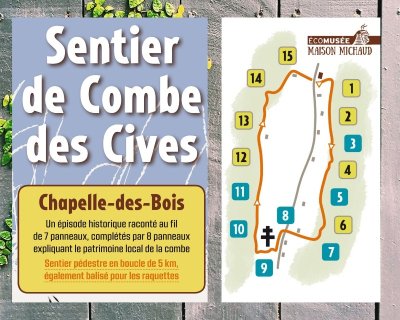 Sentier thématique de la Combe des Cives