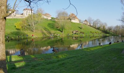 Plan d'eau aménagé