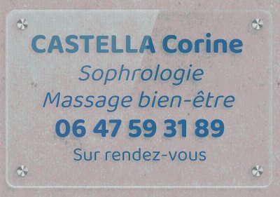 CASTELLA Corine - Sophrologie - Massage Bien être