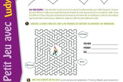 Jeu de piste "Délivre Ludy"