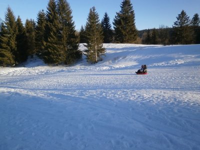 Piste de luge à Saint-Laurent en Grandvaux
