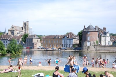Baignade La Plage du Saucil