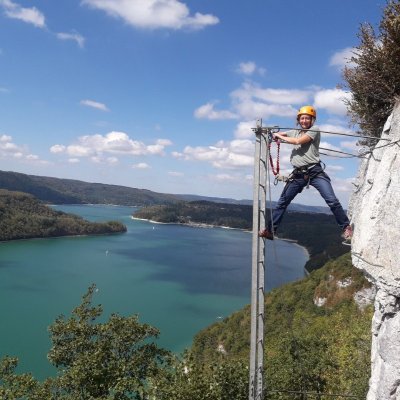 Via ferrata du Regardoir - lac de Vouglans