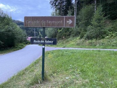 Randonnée - la cascade de faymont