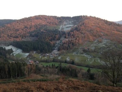 Itinéraire VTT n°5 - Col du Rhamné - départ: mairie de Rupt-sur-Moselle