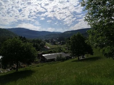 Itinéraire VTT n°15 - Le Rouge Gazon - départ: office de tourisme ou Rouge Gazon