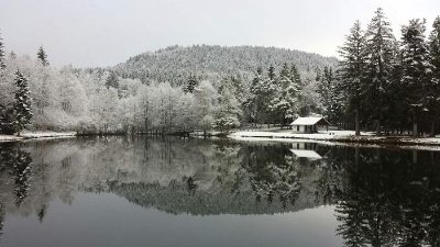 Itinéraire VTT n° 1 - étang du Frac - Départ : étang du Frac