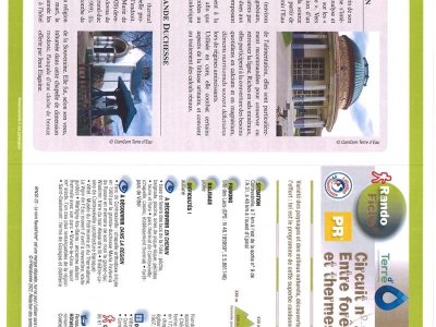 Circuit Pédestre 23 - Entre Forêt et Thermes - 15 km