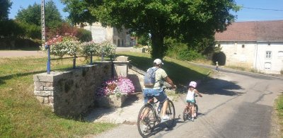 Boucle cyclotouristique - famille boucle de Bouzemont