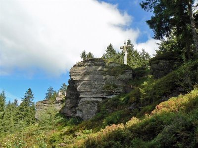 Balade au haut du roc