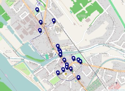 Circuit "A la découverte des mosaïques"