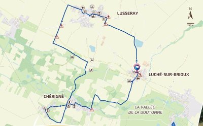 Chapelles et fontaines - Luché-sur-Brioux